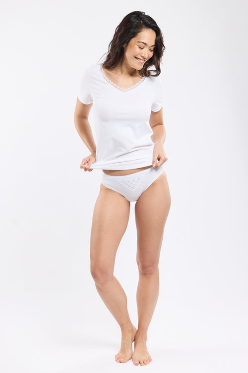 Culotte midi - coton peigné - Armor-lux - 3