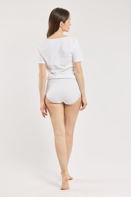 High-waisted briefs - combed cotton - Armor-lux - 3