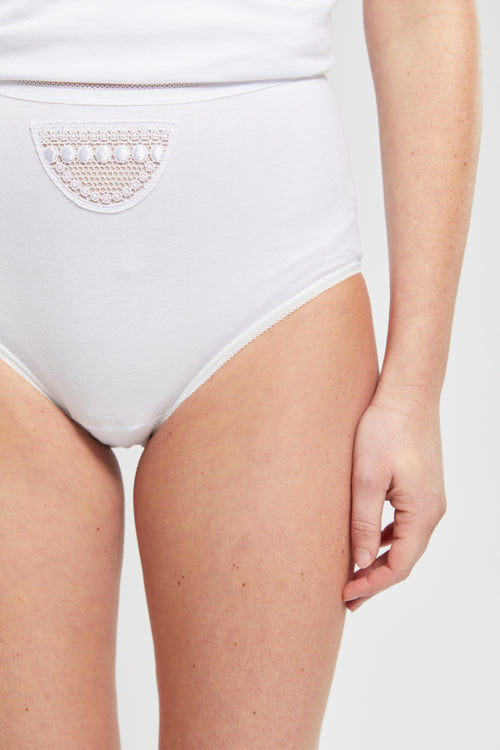 High-waisted briefs - combed cotton - Armor-lux - 3