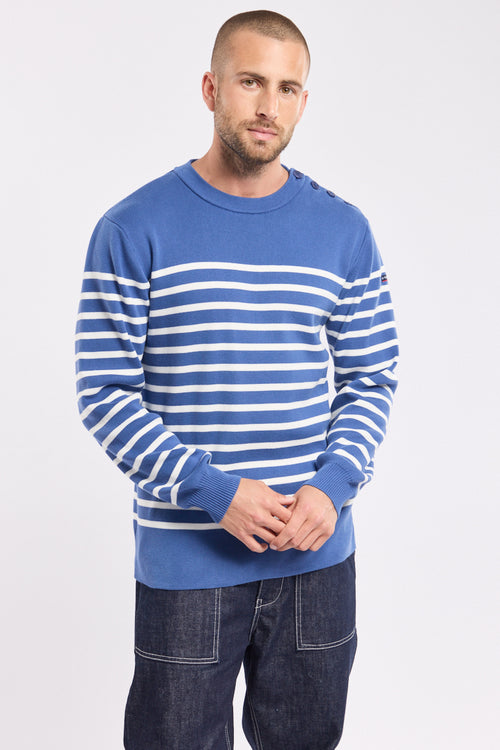 Pull marin rayé - coton - Armor-lux - 3