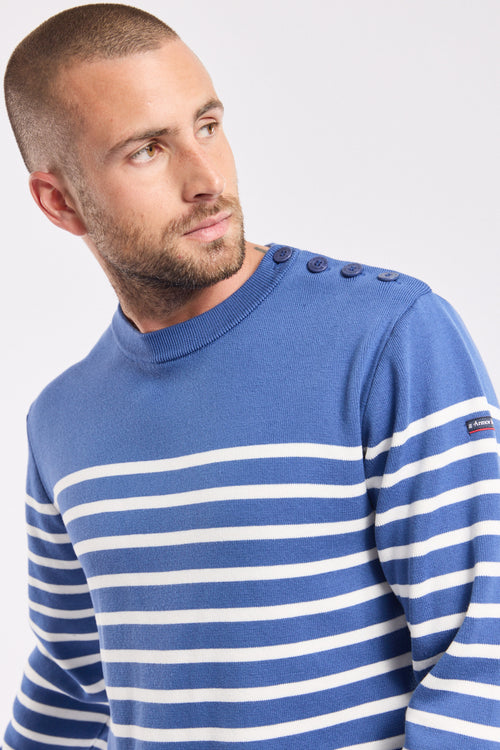 Pull marin rayé - coton - Armor-lux - 4