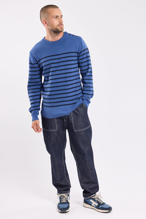 Pull marin rayé - coton - Armor-lux - 4