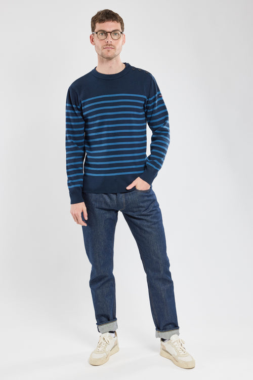 Pull marin rayé - coton - Armor-lux - 4
