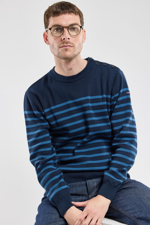 Pull marin rayé - coton - Armor-lux - 3