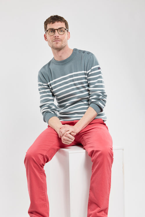 Pull marin rayé - coton - Armor-lux - 4