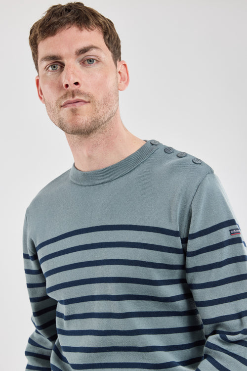 Pull marin rayé - coton - Armor-lux - 4