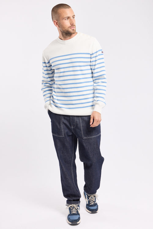 Striped fisherman jumper — cotton - Armor-lux - 4