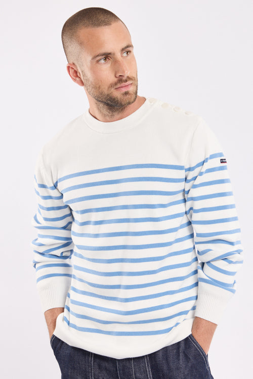 Striped fisherman jumper — cotton - Armor-lux - 6