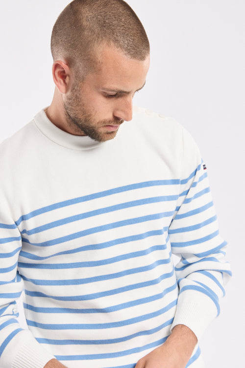 Striped fisherman jumper — cotton - Armor-lux - 3