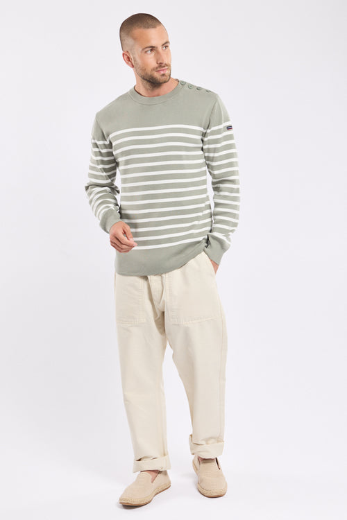 Pull marin rayé - coton - Armor-lux - 4
