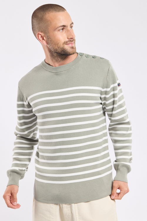 Pull marin rayé - coton - Armor-lux - 2