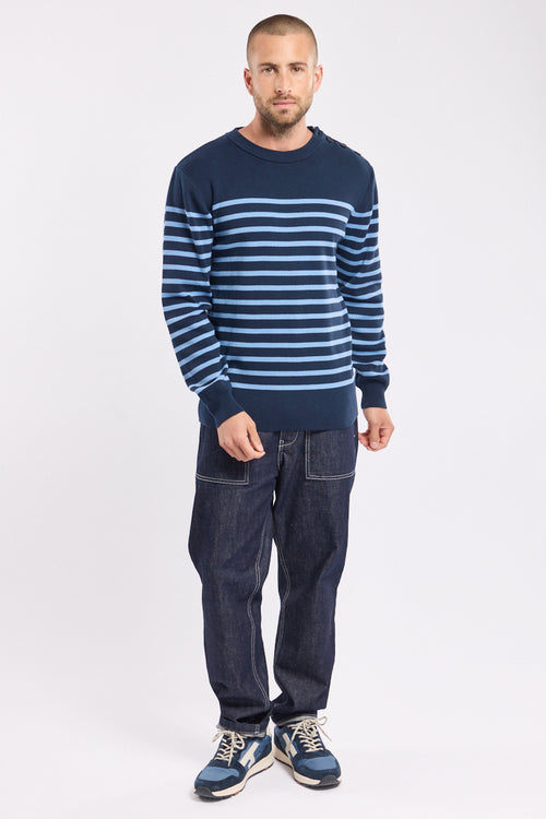 Pull marin rayé - coton - Armor-lux - 4