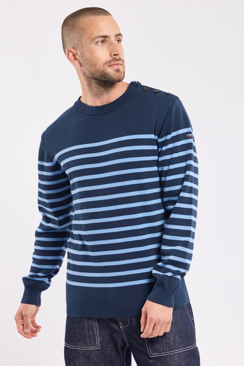 Pull marin rayé - coton - Armor-lux - 3