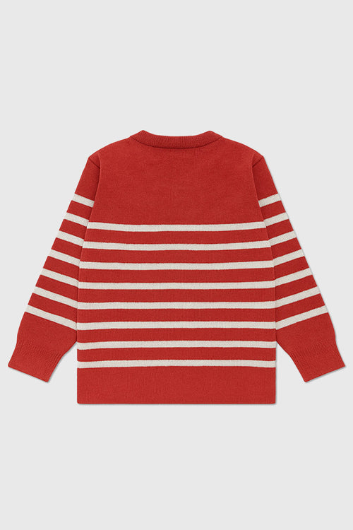 Pull marin rayé Kids - laine et acrylique - Armor-lux - 2