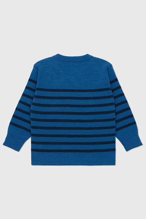 Pull marin rayé Kids - laine et acrylique - Armor-lux - 2