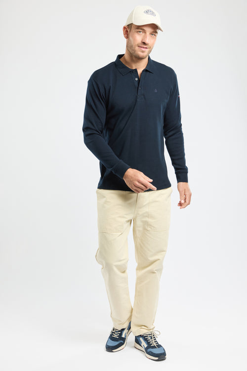 Polo broderie ancre - coton - Armor-lux - 3