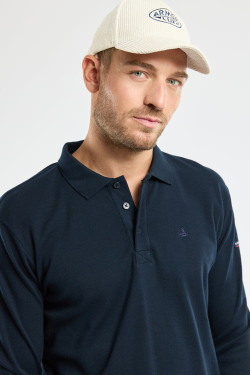 Polo broderie ancre - coton - Armor-lux - 2
