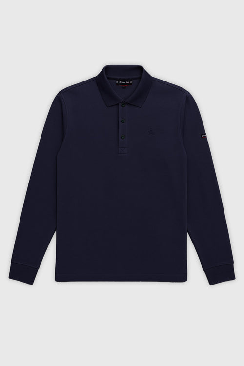 Polo broderie ancre - coton - Armor-lux - 1