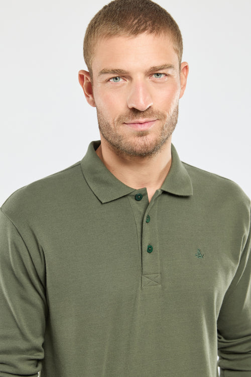Anchor embroidered polo shirt - cotton - Armor-lux - 2