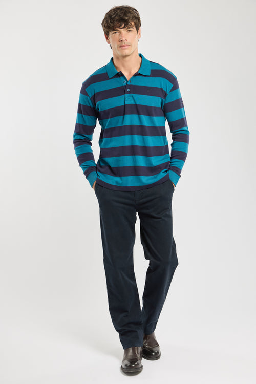 Gestreiftes Poloshirt - Baumwolle - Armor-lux - 3