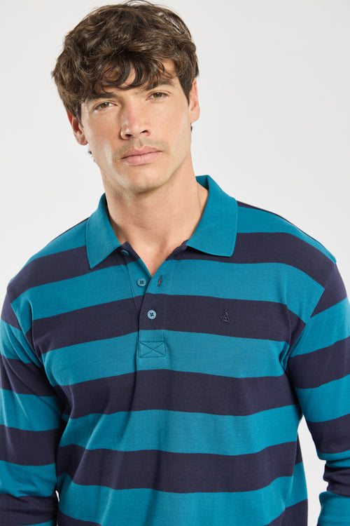 Gestreiftes Poloshirt - Baumwolle - Armor-lux - 2
