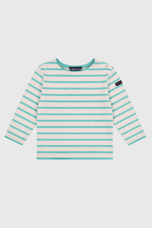 Baby Breton striped shirt - heavy cotton - Armor-lux - 1
