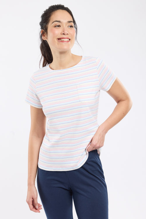 Pyjama mit Caprihose – leichte Baumwolle - Armor-lux - 3