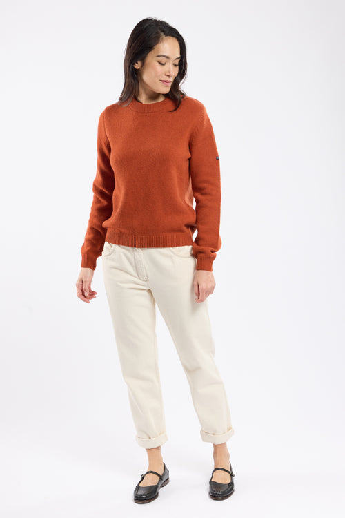 Cropped jumper - wool - Armor-lux - 3