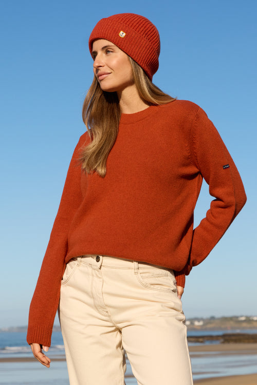 Cropped jumper - wool - Armor-lux - 1