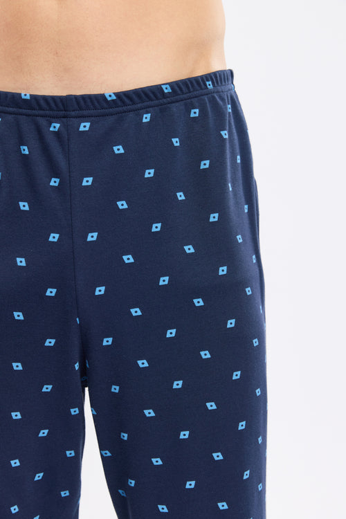 Micro-print pyjamas – thick cotton - Armor-lux - 4