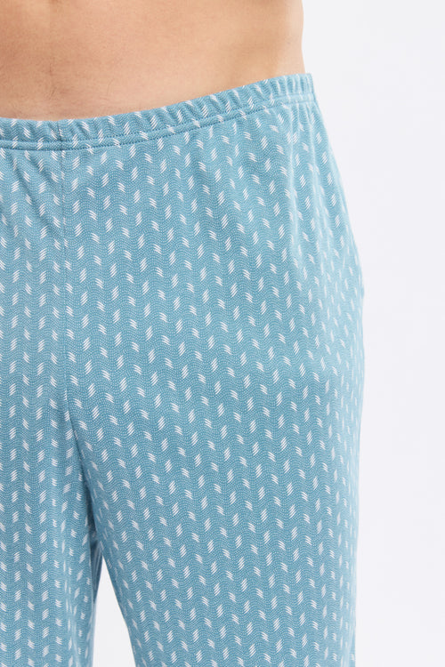 Micro-print pyjamas – thick cotton - Armor-lux - 5