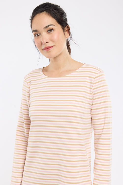 Striped nightshirt – thick cotton - Armor-lux - 3