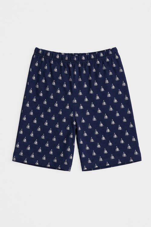 Boat Kids short pajamas - lightweight cotton - Armor-lux - 3