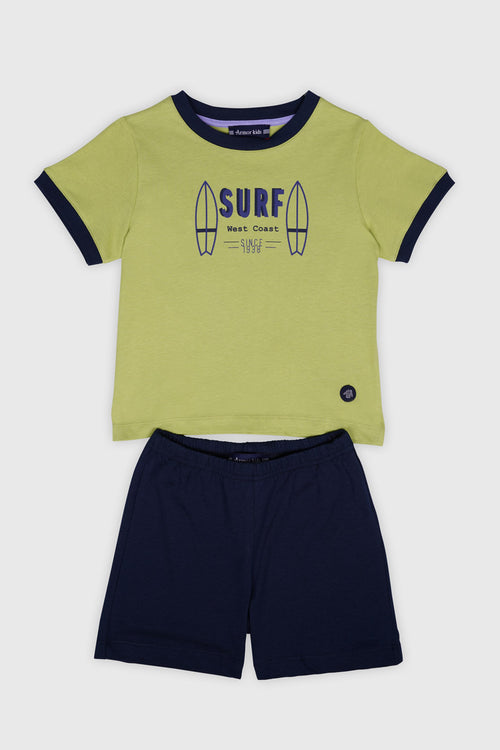 Shorty-Pyjama Kids– Baumwolle - Armor-lux - 1
