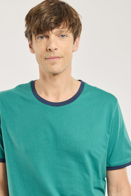 Printed short pajamas - lightweight cotton - Armor-lux - 2