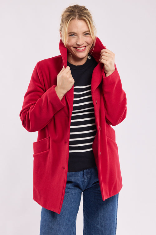 Cabanjacke mit Knopfleiste - Wolltuch - Armor-lux - 1