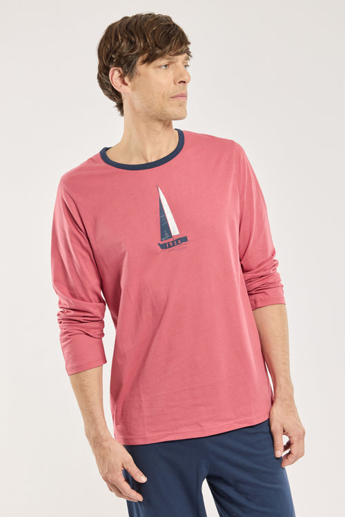 Printed pajamas - lightweight cotton - Armor-lux - 4