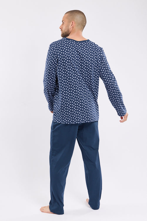 Boat pattern pyjamas — light cotton - Armor-lux - 5