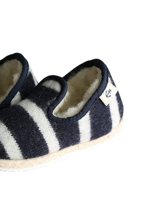Chaussons rayés du 24 au 32 - laine - Armor-lux - 4