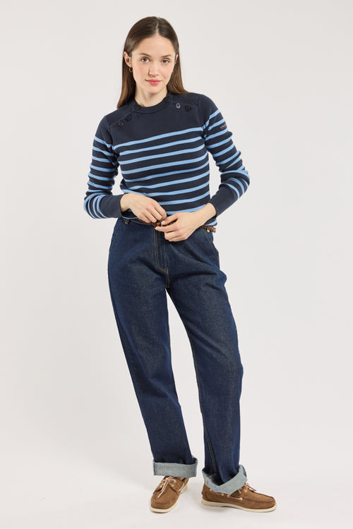 Pull marin double boutonnage - coton - Armor-lux - 3