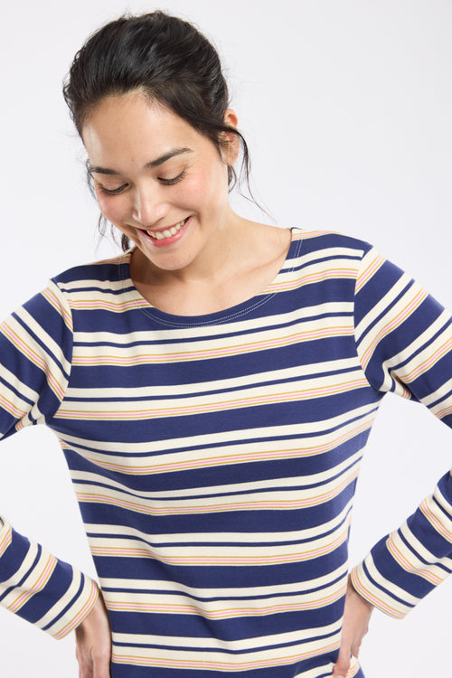 Striped pyjamas – thick cotton - Armor-lux - 4