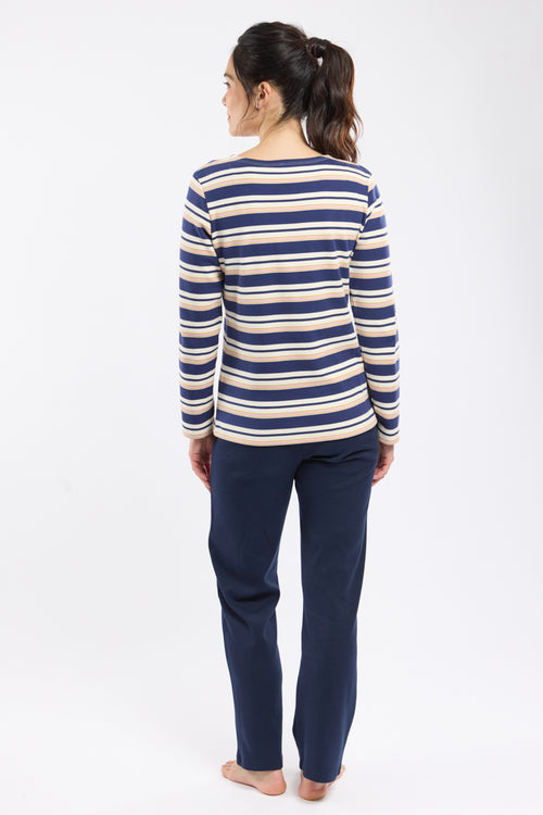 Pyjama rayé - coton épais - Armor-lux - 5