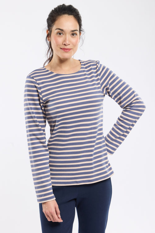Striped pyjamas – thick cotton - Armor-lux - 2