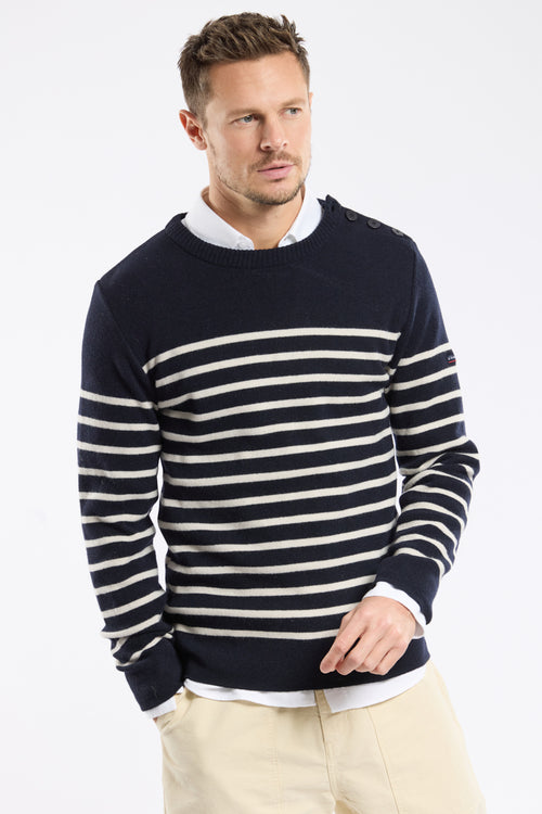 Pull marin rayé - laine - Armor-lux - 5
