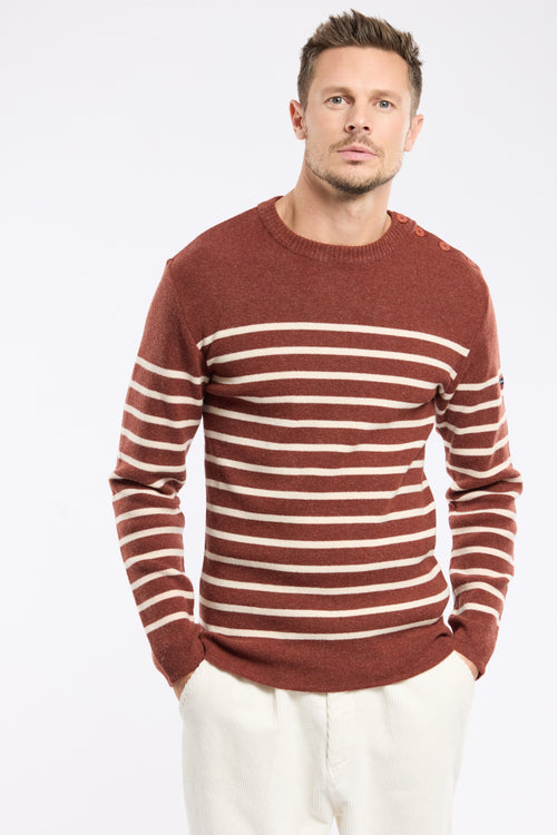 Pull marin rayé - laine - Armor-lux - 4