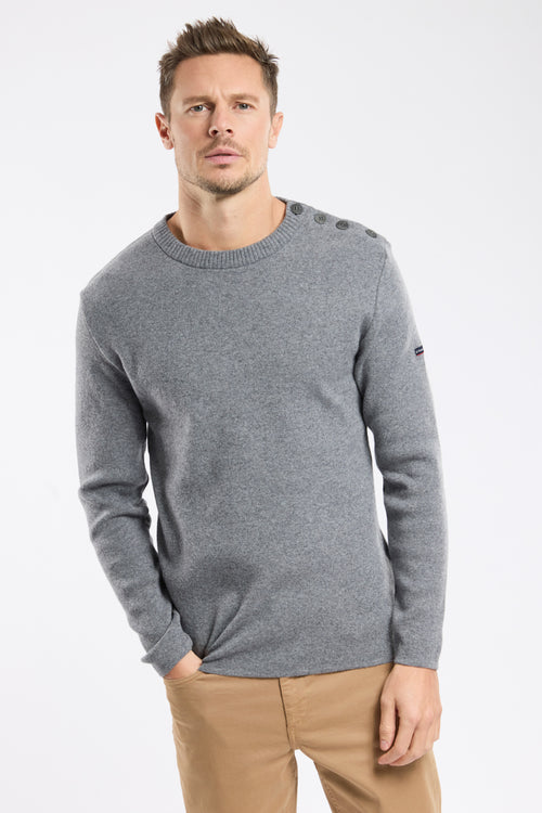 Pull marin uni - laine - Armor-lux - 1