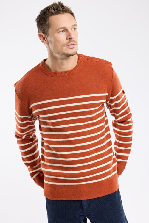 Pull marin rayé - laine - Armor-lux - 4