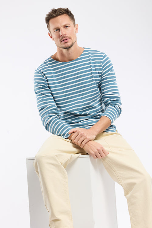 Marinière ajustée - coton épais - Armor-lux - 1