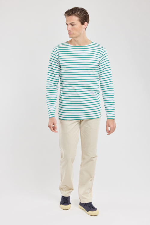 Heritage Breton striped shirt – thick cotton - Armor-lux - 4
