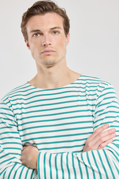Heritage Breton striped shirt – thick cotton - Armor-lux - 3